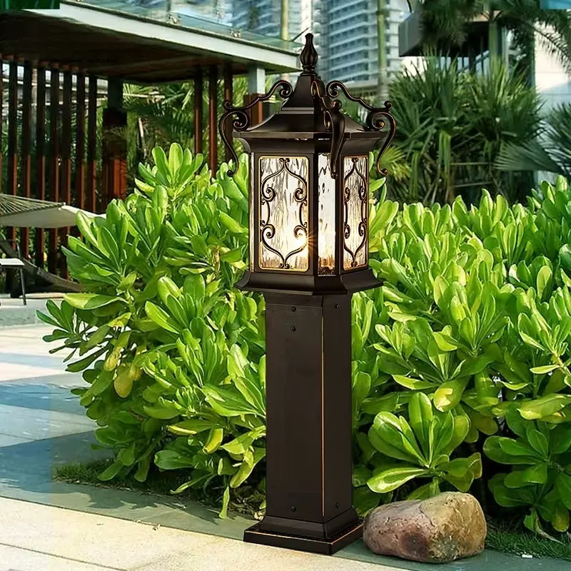 Outdoor Lighting Ip65 - Europäischer Stil IP65 Wasserdichte Aluminium-LED-Rasenleuchten für