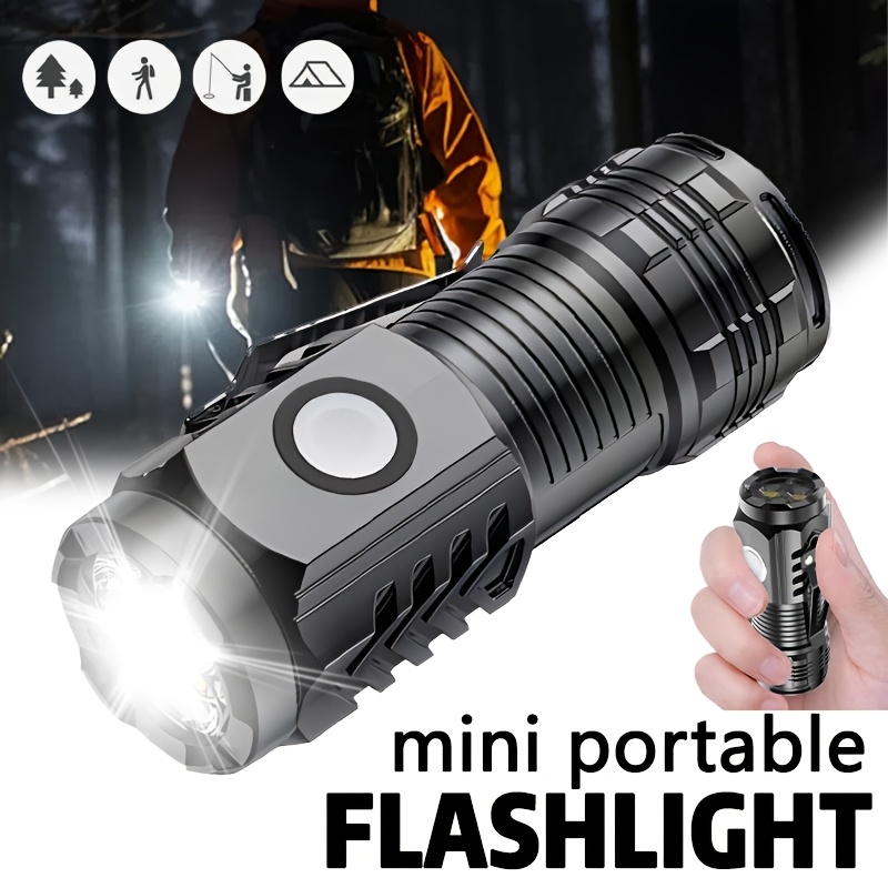 Mini-3-LED-Taschenlampe mit St – Outdoor Lighting Black Bewertung und Preis
