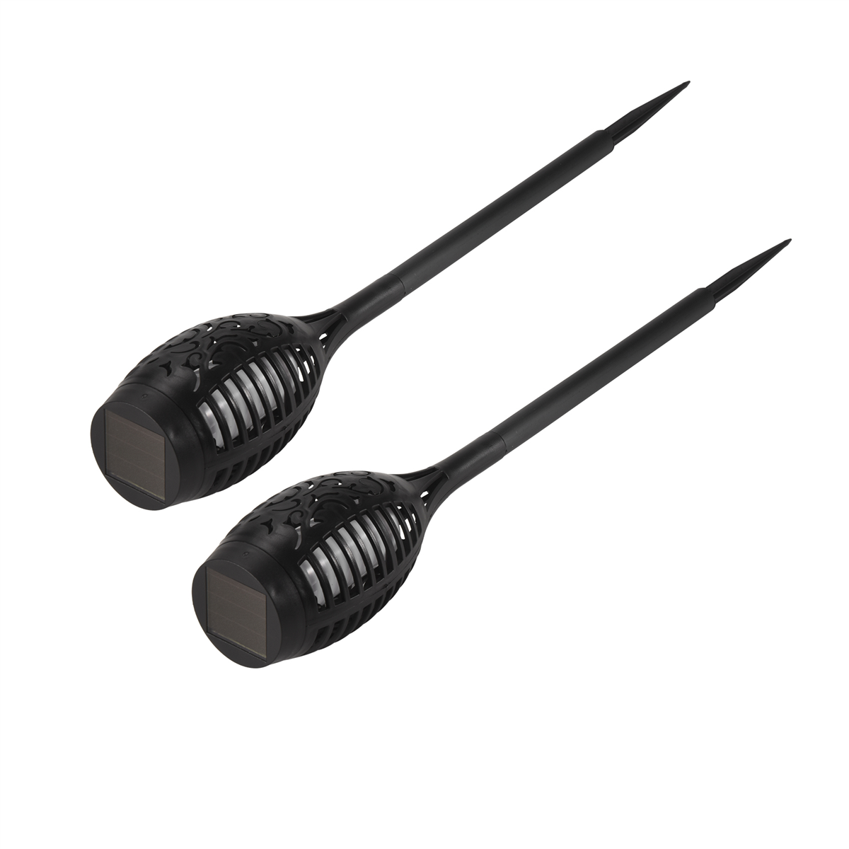 Y17A 2 Stück LED Solar-Flammen – Outdoor Lighting And Landscape Bewertung und Preis