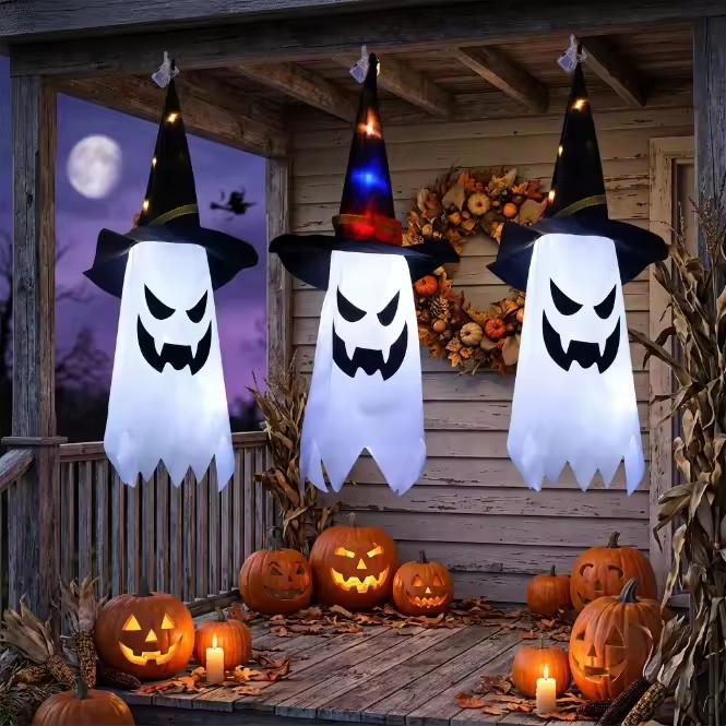 Halloween Leuchtender Hexenhut – Outdoor Lighting Effects Bewertung und Preis