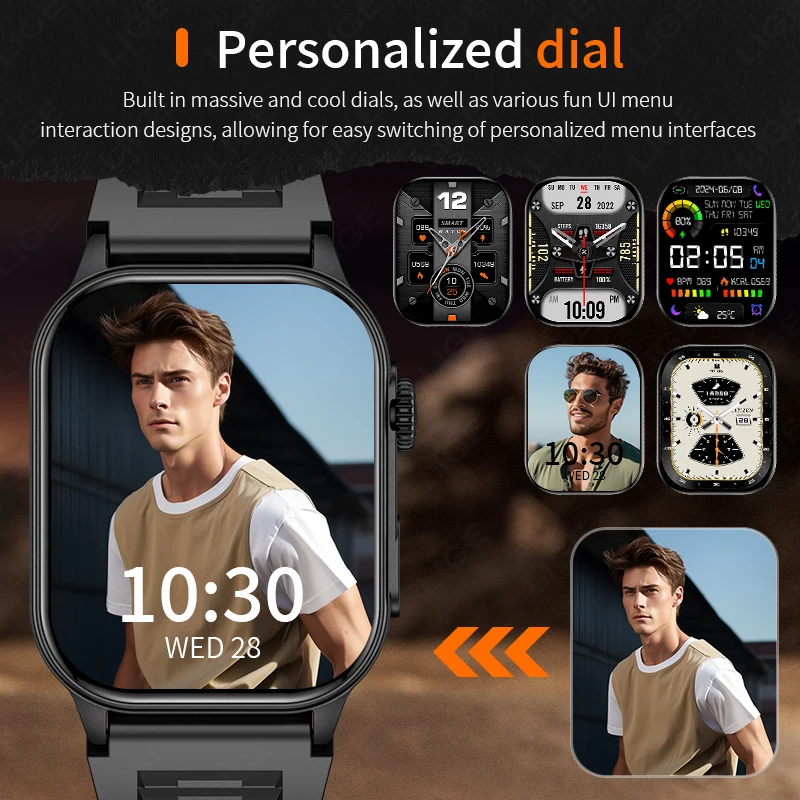 LIGE 2026 Outdoor Smartwatch f – Outdoor Lighting Track Bewertung und Preis