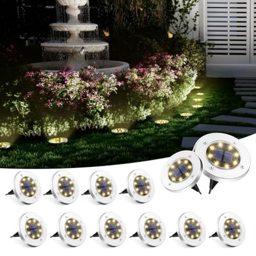 Solar-Bodenleuchten, Solar-Auß – Outdoor Lighting Waterproof Bewertung und Preis